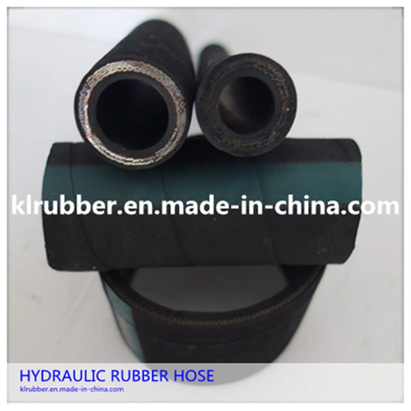 Steel Wire Braided Corrugated Hydraulic Rubber Hose